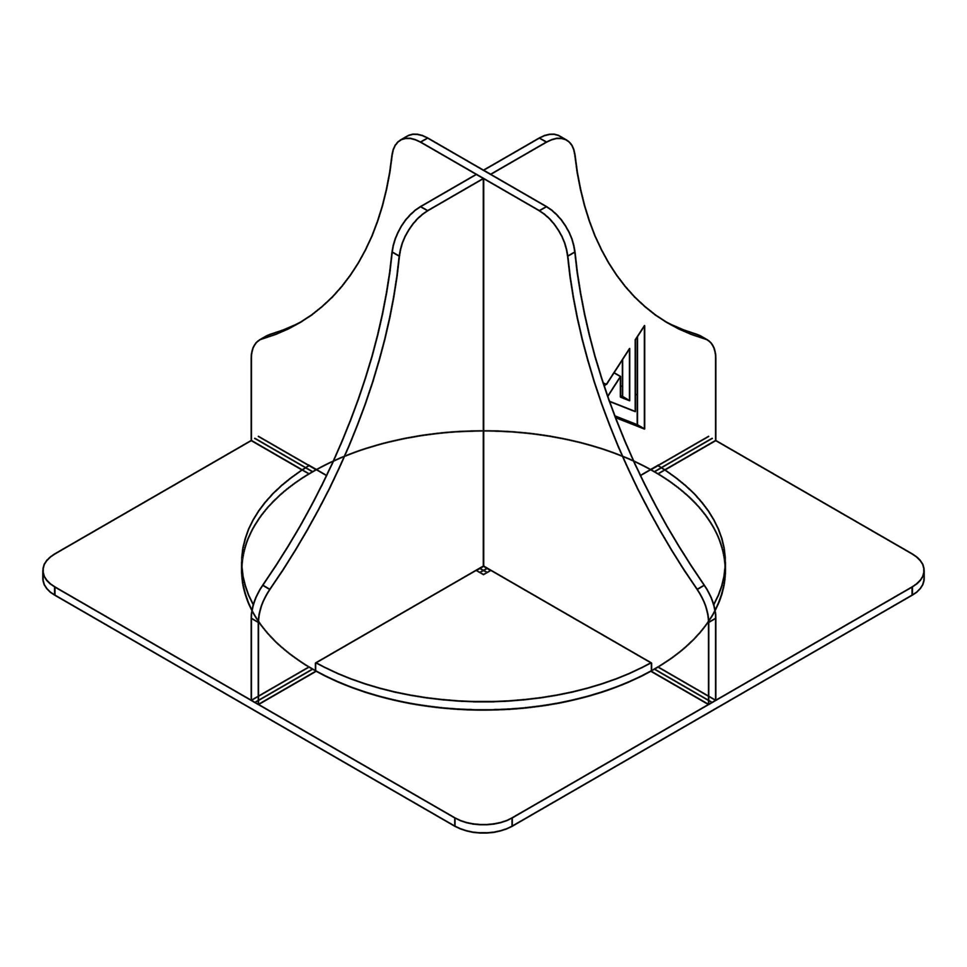 Aluminum Welding Practice Project 15 - Weldermade Widget Angled View