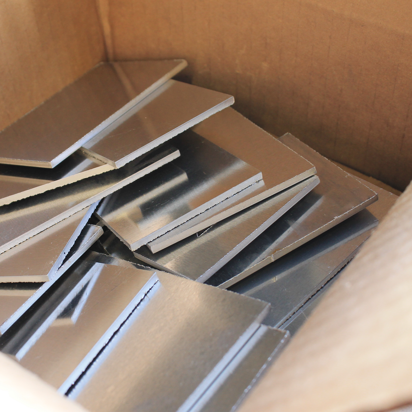 WelderMade Aluminum Scrap Box - 3 Pounds of Quality Metal Scraps