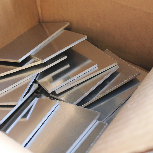 WelderMade Aluminum Scrap Box - 3 Pounds of Quality Metal Scraps