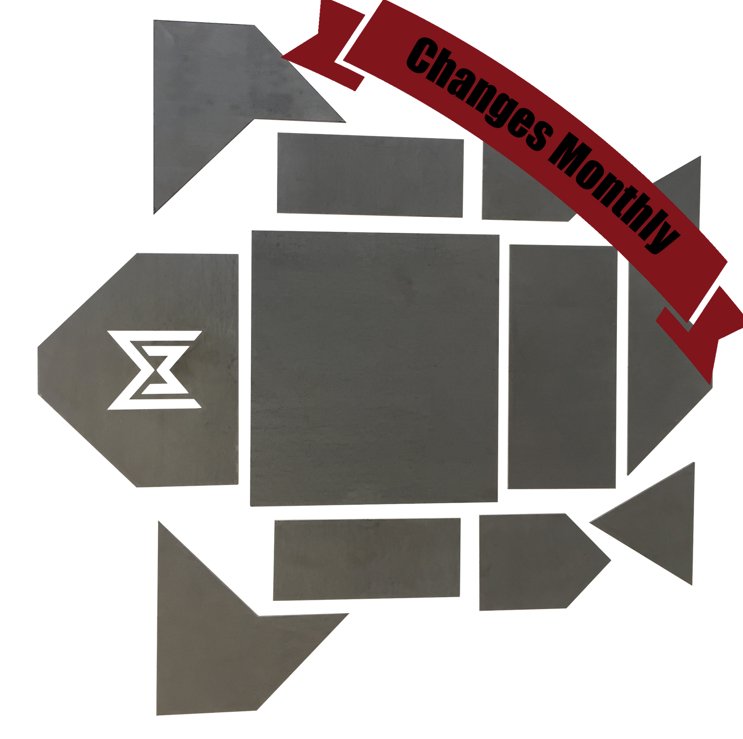 WelderMade Stainless Steel Welding Practice Project - Monthly Precision Laser-Cut Widgets