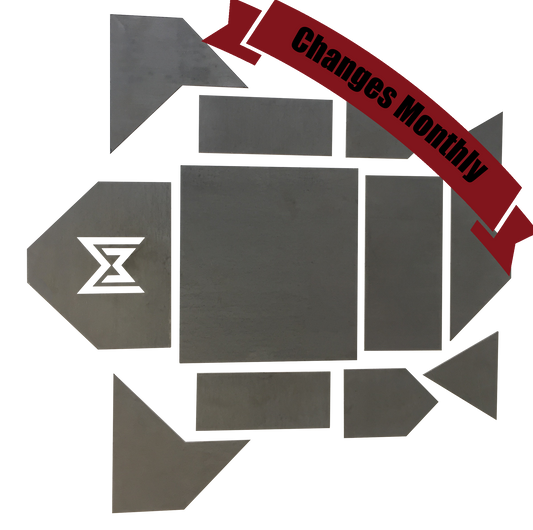 WelderMade Stainless Steel Welding Practice Project - Monthly Precision Laser-Cut Widgets