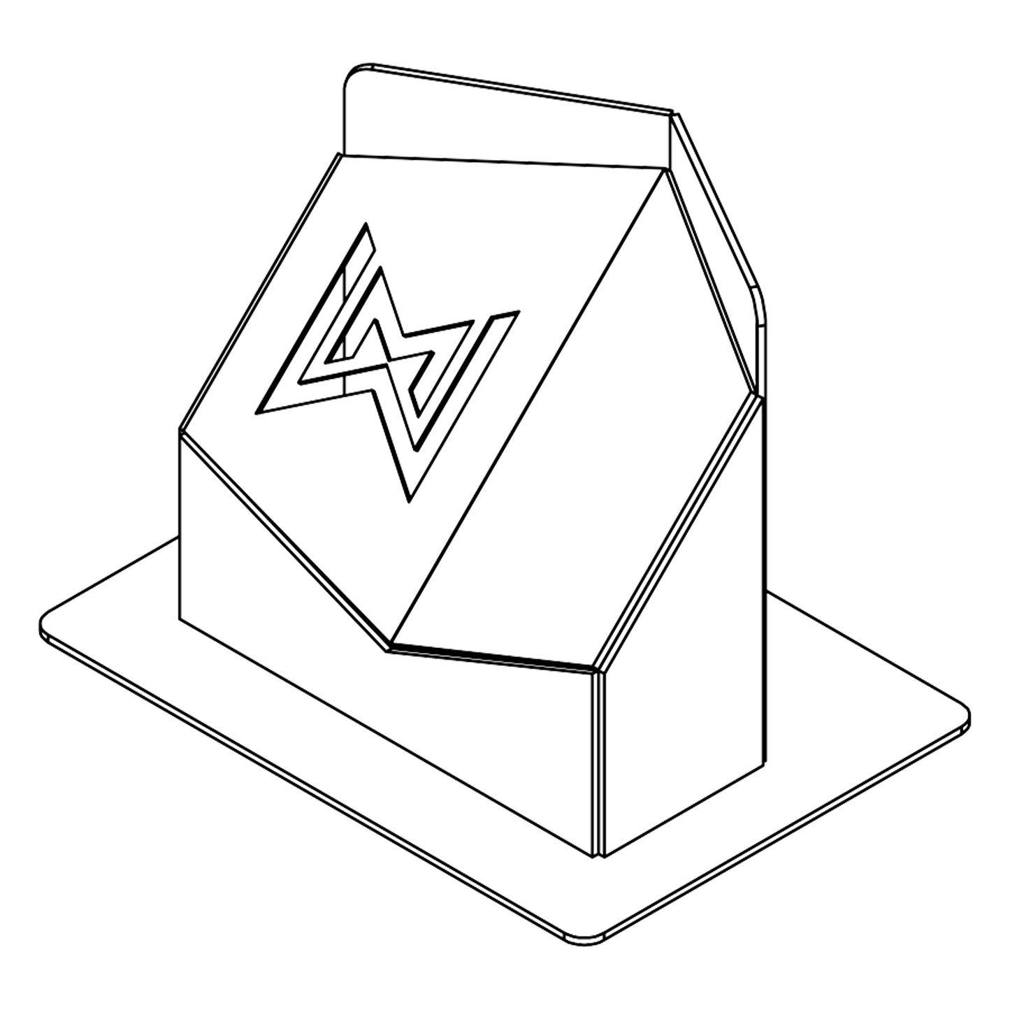 WelderMade Stainless Steel Welding Practice Project 10 - Precision Laser-Cut Widget